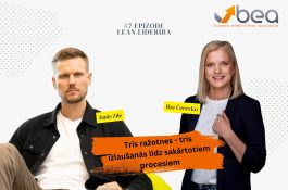 “Trīs ražotnes – trīs izlaušanās līdz sakārtotiem procesiem”